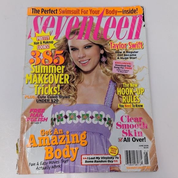 Taylor Swift Other - Taylor Swift Magazine Seventeen June 2008